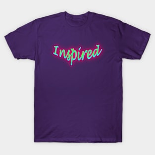 Inspired Neon Retro T-Shirt